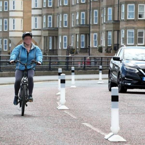 cycle lane separator bollard