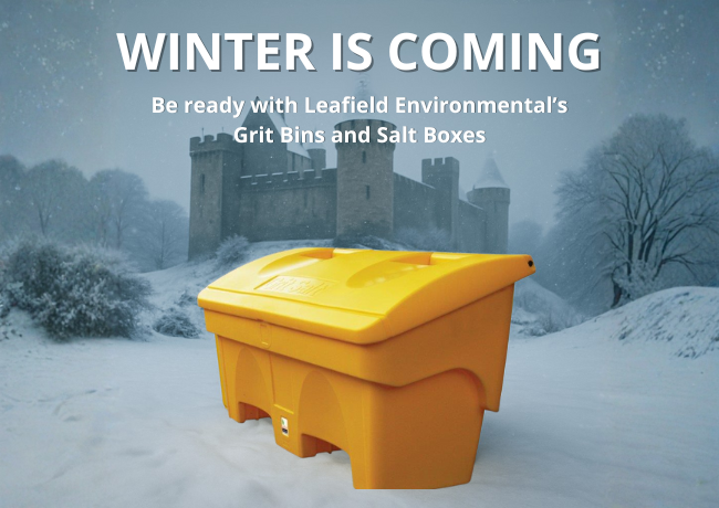 Winter Is Coming: Why Grit Bins and Salt Boxes Matter Now
